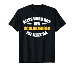 Schlagzeuger shirt gebraucht kaufen  Wird an jeden Ort in Deutschland