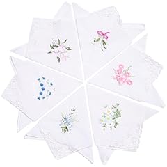 Pcs ladies handkerchiefs for sale  Delivered anywhere in UK