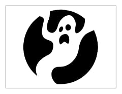 Creepy ghost stencil for sale  Delivered anywhere in USA 