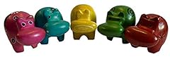 Soapstone set colourful for sale  Delivered anywhere in UK