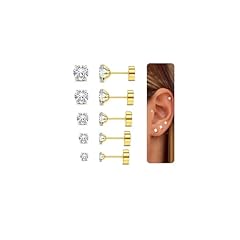 Cassieca 5pairs gold for sale  Delivered anywhere in UK