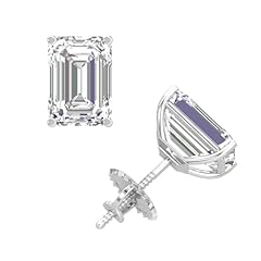 1ct moissanite stud for sale  Delivered anywhere in USA 