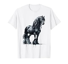 Friesian horse watercolor for sale  Delivered anywhere in USA 