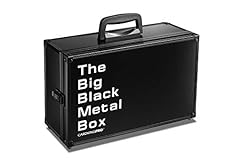 Big black metal for sale  Delivered anywhere in USA 