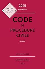 Code procédure civile d'occasion  Livré partout en France