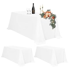 Packs white tablecloths for sale  Delivered anywhere in UK