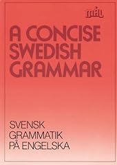 Concise swedish grammar for sale  Delivered anywhere in UK