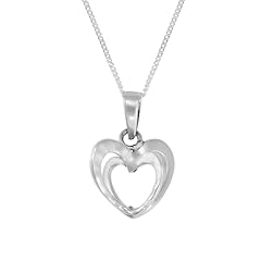 Sterling silver heart for sale  Delivered anywhere in UK