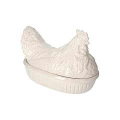 Keyhomestore gallina ceramica usato  Spedito ovunque in Italia 