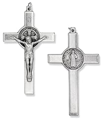 Benedict crucifix straight for sale  Delivered anywhere in USA 