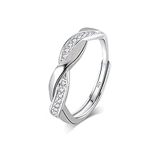 Silver rings women for sale  Delivered anywhere in UK