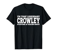 Crowley surname funny for sale  Delivered anywhere in USA 
