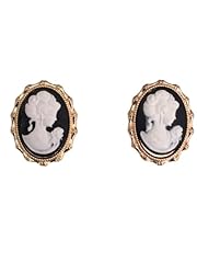 Boucles oreilles camées d'occasion  Livré partout en France