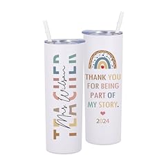 Personalized teacher tumbler for sale  Delivered anywhere in USA 