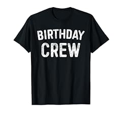 Geburtstag crew shirt gebraucht kaufen  Wird an jeden Ort in Deutschland