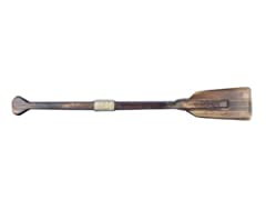 Hampton Nautical Wooden Rustic Squared Oar with Hooks,, used for sale  Delivered anywhere in USA 