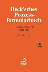 Beck sches prozessformularbuch gebraucht kaufen  Wird an jeden Ort in Deutschland