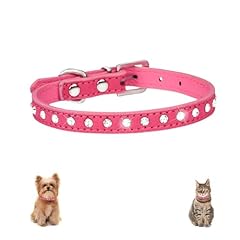 Pink dog collar for sale  Delivered anywhere in UK