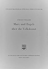 Marx engels volkskunst gebraucht kaufen  Wird an jeden Ort in Deutschland