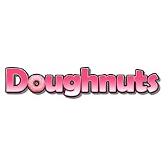 Doughnuts text sticker for sale  Delivered anywhere in UK