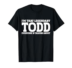 Todd personal name for sale  Delivered anywhere in USA 