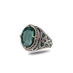 Emerald stone men for sale  Delivered anywhere in UK