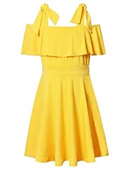 Yellow dress girls for sale  Delivered anywhere in USA 