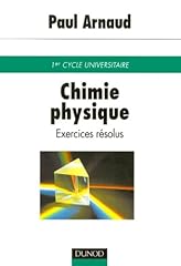 Chimie physique exercices d'occasion  Livré partout en France