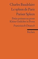 Spleen paris pariser gebraucht kaufen  Wird an jeden Ort in Deutschland