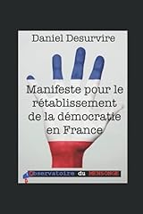 Manifeste rétablissement dém d'occasion  Livré partout en France