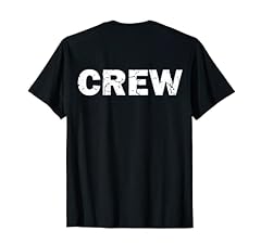 Crew tshirt lichttechniker gebraucht kaufen  Wird an jeden Ort in Deutschland