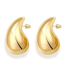 Gold bottega earring for sale  Delivered anywhere in Ireland