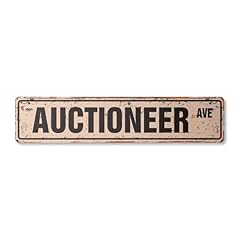 Auctioneer vintage street for sale  Delivered anywhere in UK