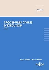 Procédures civiles exécution d'occasion  Livré partout en France