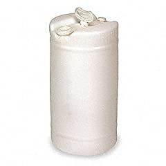 15 Gallon White Plastic Barrel, Great as a Water Barrel for sale  Delivered anywhere in USA 