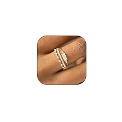 Qyalie stackable gold for sale  Delivered anywhere in USA 