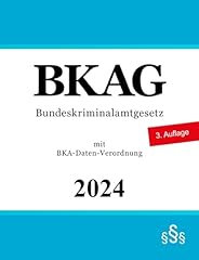 Bundeskriminalamtgesetz bkag b gebraucht kaufen  Wird an jeden Ort in Deutschland