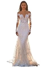 White mermaid wedding for sale  Delivered anywhere in USA 