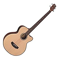 Acoustic Bass Guitar AB-100NT by Gear4music Natural for sale  Delivered anywhere in UK