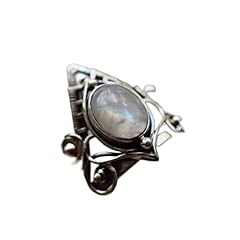 Anello pietra luna usato  Spedito ovunque in Italia 