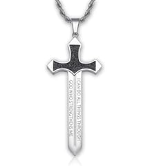 Strength sword necklace for sale  Delivered anywhere in USA 