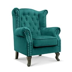 Chesterfield wingback fireside for sale  Delivered anywhere in UK