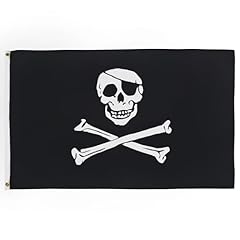 Flag bandiera pirata usato  Spedito ovunque in Italia 
