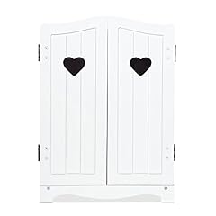 Used, Melissa & Doug Mine to Love Wooden Play Armoire Closet for Dolls, Stuffed Animals - White (44 H x 31.5 W x 21.5 D cm Assembled) for sale  Delivered anywhere in Canada
