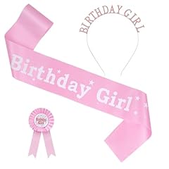 Pcs birthday girl for sale  Delivered anywhere in UK