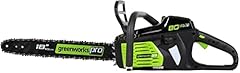 Greenworks pro tronçonneuse d'occasion  Livré partout en France