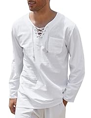 Coofandy mens linen for sale  Delivered anywhere in USA 