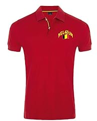 Supportershop polo rouge d'occasion  Livré partout en Belgiqu