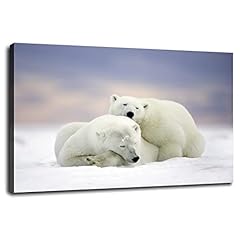 Polar bear canvas for sale  Delivered anywhere in USA 