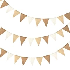 Wimpelkette utdoor beige gebraucht kaufen  Wird an jeden Ort in Deutschland